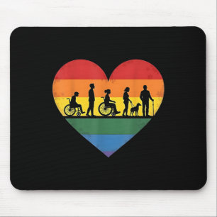Tapis De Souris Fauteuil roulant, Quadriplégique, Paraplégique, Ha