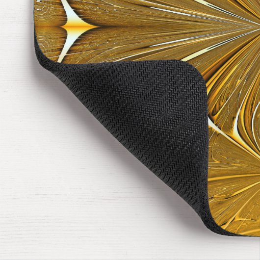 Tapis De Souris Faux Gold Metal Design Motif (Coin)