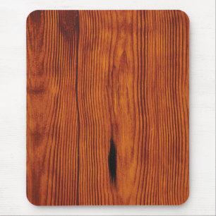 Tapis De Souris faux grain de bois Mousepad
