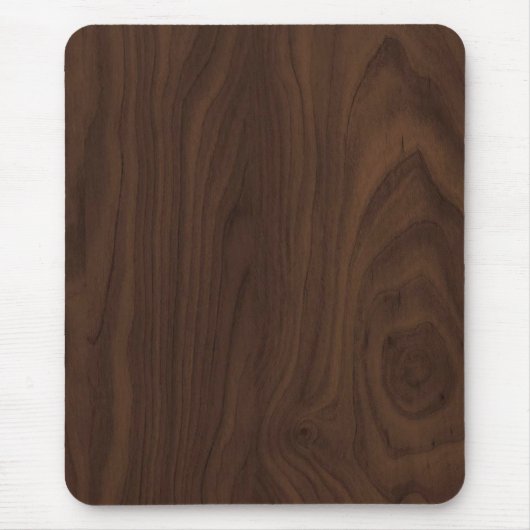 Tapis De Souris faux grain de bois Mousepad (Devant)