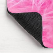 Tapis De Souris Faux Rose Clair Faux Feu Presque (Coin)