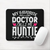Tapis De Souris Favori Docteur m'appelle Tante Fun Mère Médicale (Avec souris)