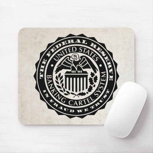 Tapis De Souris Federal Reserve scellent Mousepad (Avec souris)