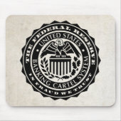 Tapis De Souris Federal Reserve scellent Mousepad (Devant)