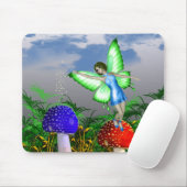 Tapis De Souris Fée de champignon (Avec souris)