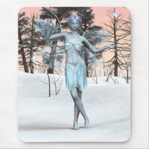 Tapis De Souris Fée de glace