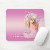 Tapis De Souris Fée de papillon (Avec souris)
