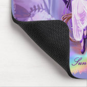 Tapis De Souris Fée du Soleil Violet (Coin)