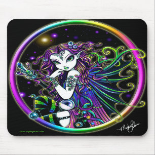 Tapis De Souris Fée en cristal Mousepad d'arc-en-ciel de Lucida