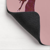 Tapis De Souris Fée et coeur de baiser rouges (Coin)