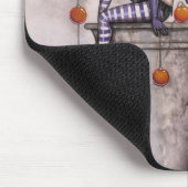 Tapis de souris Fée gothique et corbeau (Coin)