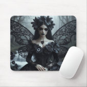 Tapis De Souris Fée gothique foncée (Avec souris)