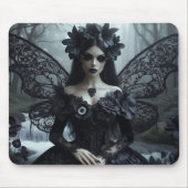 Tapis De Souris Fée gothique foncée (Devant)