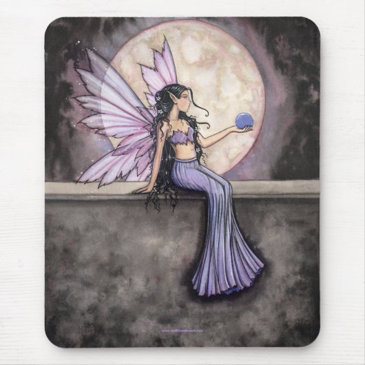 Tapis de souris Fée Moonstone par Molly Harrison (Devant)