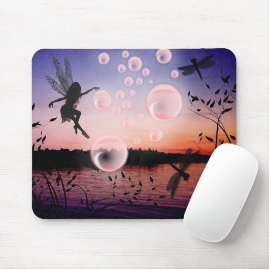 Tapis De Souris Fée Mousepad de Buble (Avec souris)