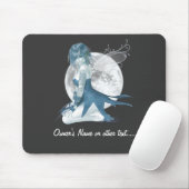 Tapis De Souris Fée Mousepad de lune (Avec souris)