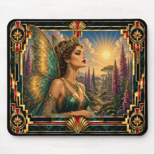 Tapis De Souris Fée, mythe Art déco