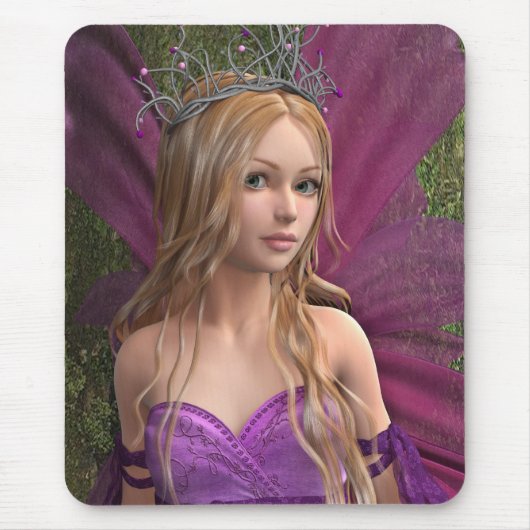 Tapis De Souris Fée rose (Devant)