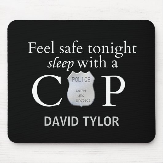 Tapis De Souris Feel safe tonight ! (Devant)