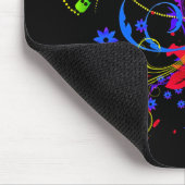 Tapis De Souris Féerie à ailes rouges (fée) (Coin)