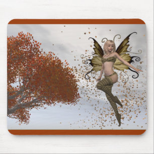 Tapis De Souris Féerie d'automne Design 1 - Imaginaire Mousepad