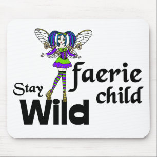 Tapis De Souris Féerie sauvage enfant Steampunk Mousepad