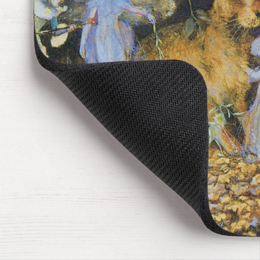 Tapis De Souris Fées et lapin (Coin)