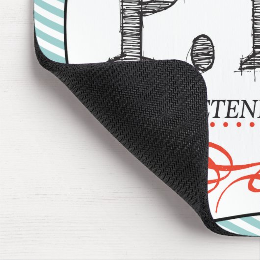 Tapis De Souris Félicitations amusantes pour faire semblant d'être (Coin)