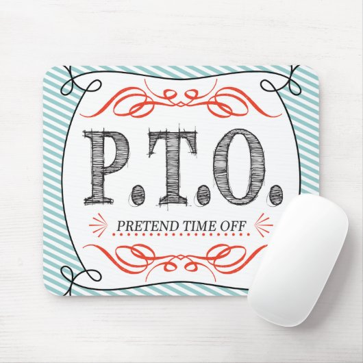 Tapis De Souris Félicitations amusantes pour faire semblant d'être (Avec souris)