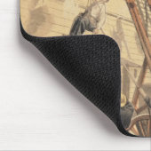 Tapis De Souris Felix Faure avec les pompiers (Coin)
