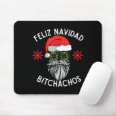 Tapis De Souris Feliz Navidad Achos Funny Spanish Merry Christmas  (Avec souris)