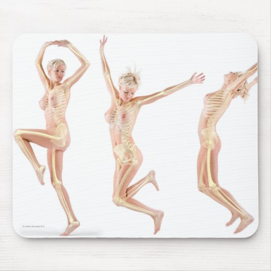 Tapis De Souris Femelle sautante (Devant)