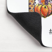 Tapis De Souris Femens Love Gaga Vie Citrouille Automne Halloween (Coin)