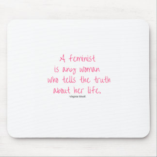 Tapis de souris féministe