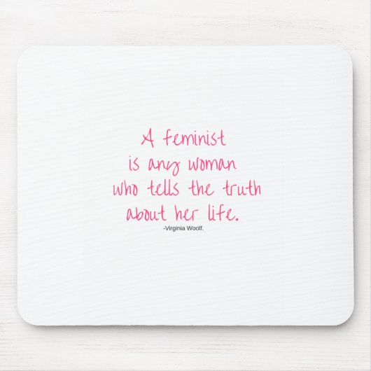 Tapis de souris féministe (Devant)
