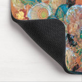 Tapis De Souris Femme amérindienne, Mucha (Coin)