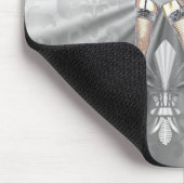 Tapis De Souris Femme argentée (Coin)