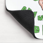 Tapis De Souris Femme au bord (Coin)