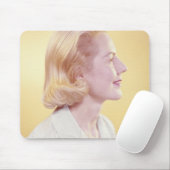 Tapis De Souris Femme blonde (Avec souris)