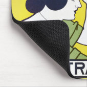 Tapis De Souris Femme caméra, photographe, Van Caspel (Coin)