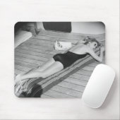 Tapis De Souris Femme de bronzage de Sun (Avec souris)