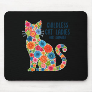 Tapis De Souris Femme De Chat Sans Enfant Pour Kamala