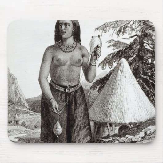 Tapis De Souris Femme de Galla (Devant)