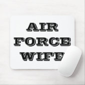 Tapis de souris Femme de l'Air Force (Avec souris)