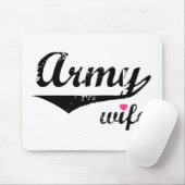 Tapis De Souris Femme de l'armée (Avec souris)
