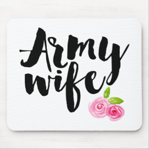 Tapis De Souris Femme de l'armée