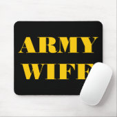 Tapis De Souris Femme de l'armée de Mousepad (Avec souris)