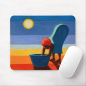 Tapis De Souris Femme de recourbement 2005 (Avec souris)