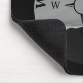 Tapis De Souris femme errante randonnée (Coin)