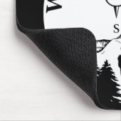 Tapis De Souris femme errante randonnée (Coin)